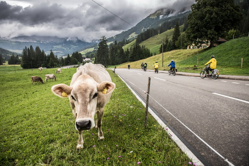 Teilnehmer am Alpenbrevet