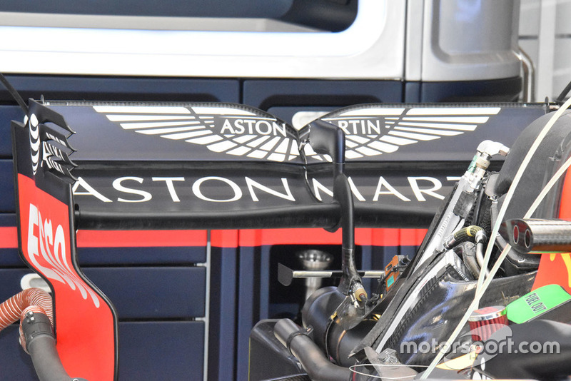 Detail bagian belakang Red Bull Racing
