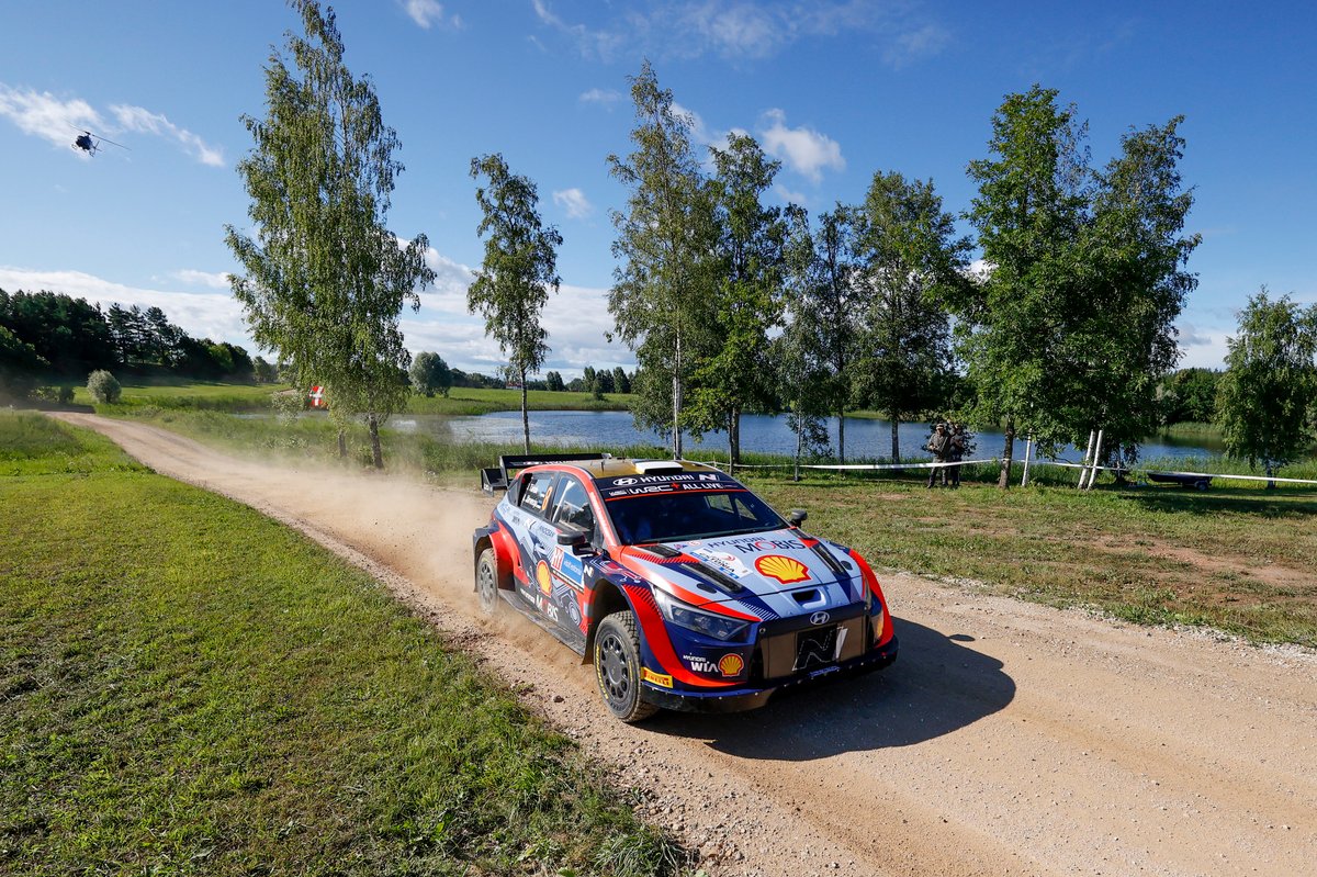 Ott Tanak, Martin Jarveoja, Hyundai World Rally Team Hyundai i20 N Rally1