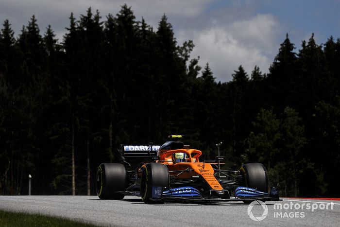 Lando Norris, McLaren MCL35 