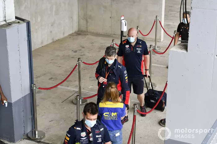 Ingenieros de Red Bull Racing