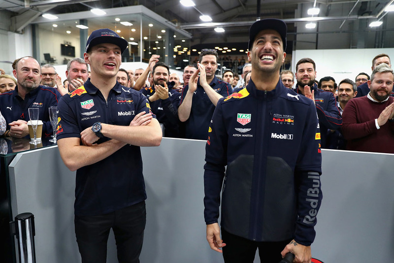 Daniel Ricciardo, Red Bull Racing e Max Verstappen, Red Bull Racing