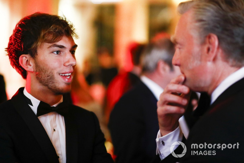 Pierre Gasly e Sean Bratches