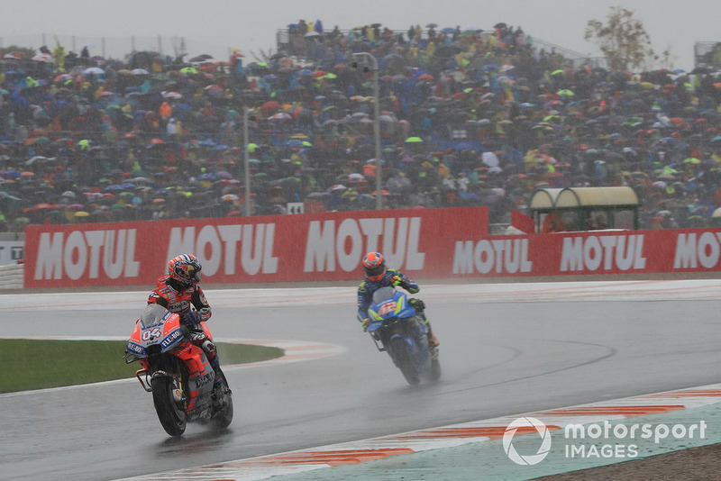 Ganador, Andrea Dovizioso, Ducati Team, segundo, Alex Rins, Team Suzuki MotoGP