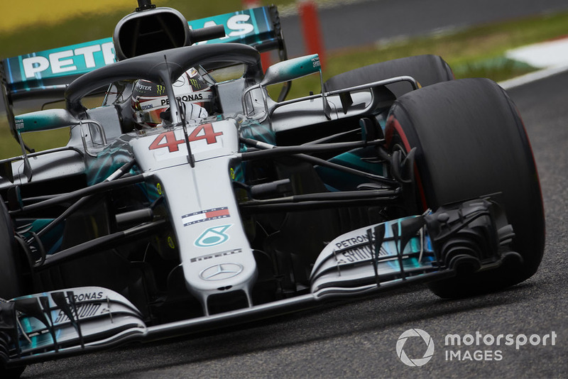 У п’ятницю Льюіс Хемілтон вочевидь насолоджувався темпом Mercedes
