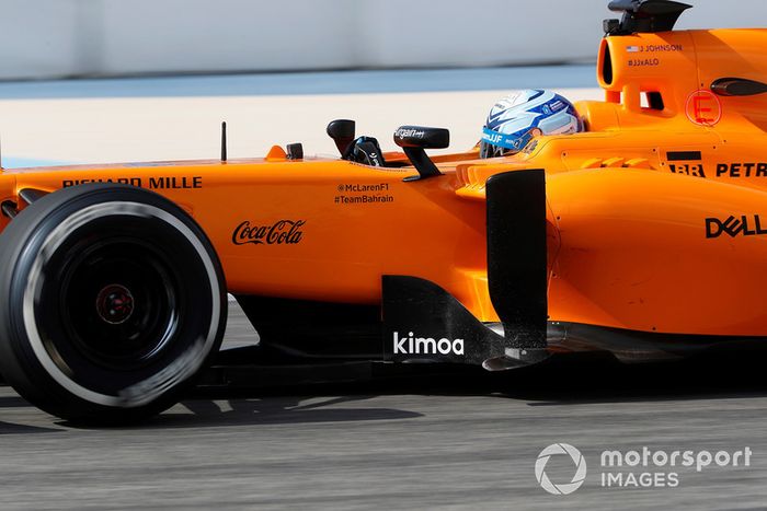 Jimmie Johnson en el McLaren  