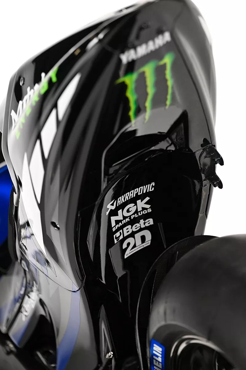 Fabio Quartararo, Yamaha Factory Racing, detalles de la moto