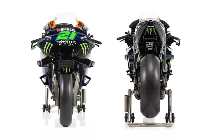 Franco Morbidelli, Yamaha Factory Racing, detalles de la moto