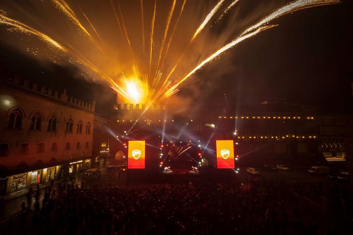 Celebración del año 2022 del Ducati Team