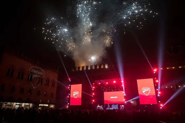 Celebración del año 2022 del Ducati Team 