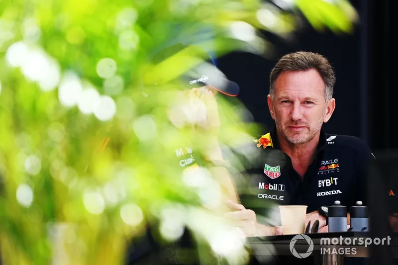 Christian Horner, directeur de l'équipe Red Bull Racing 