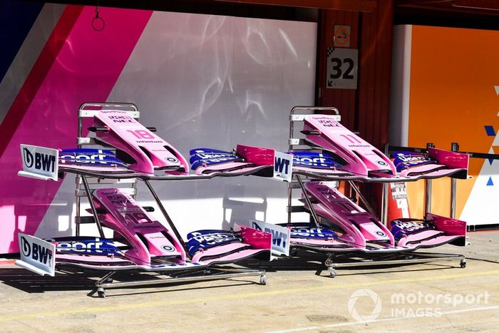 Alerón delantero del Racing Point RP19