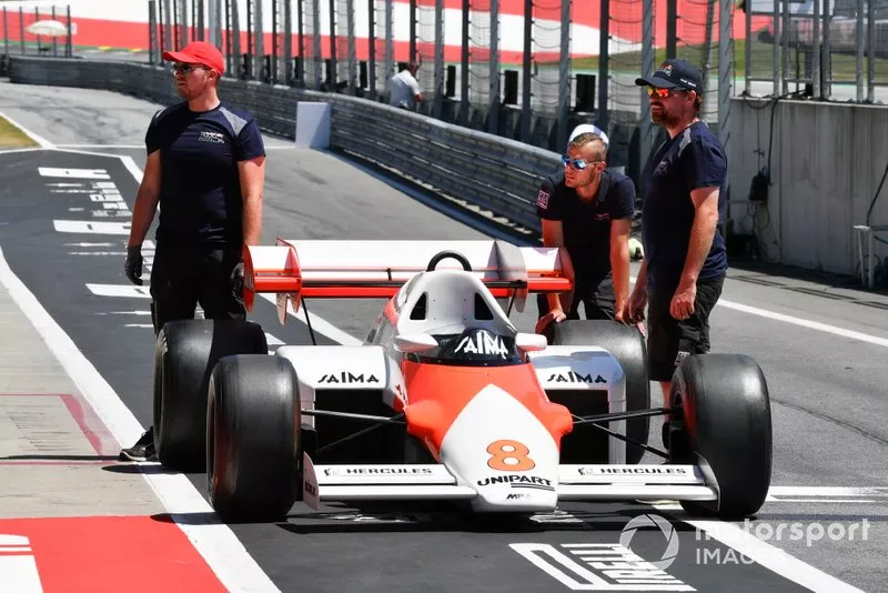 El McLaren MP4-2 de Niki Lauda