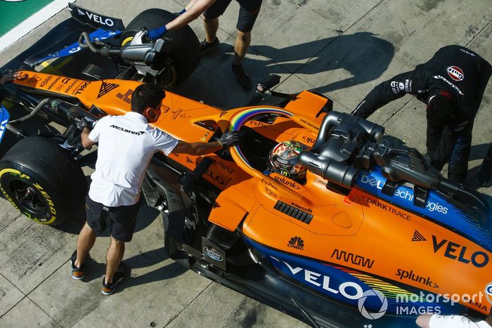 Lando Norris, McLaren MCL35