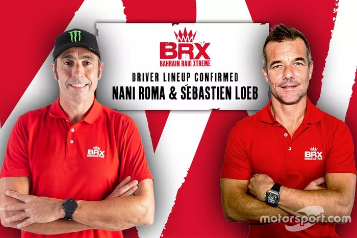 Sebastien Loeb y Nani Roma, BRX