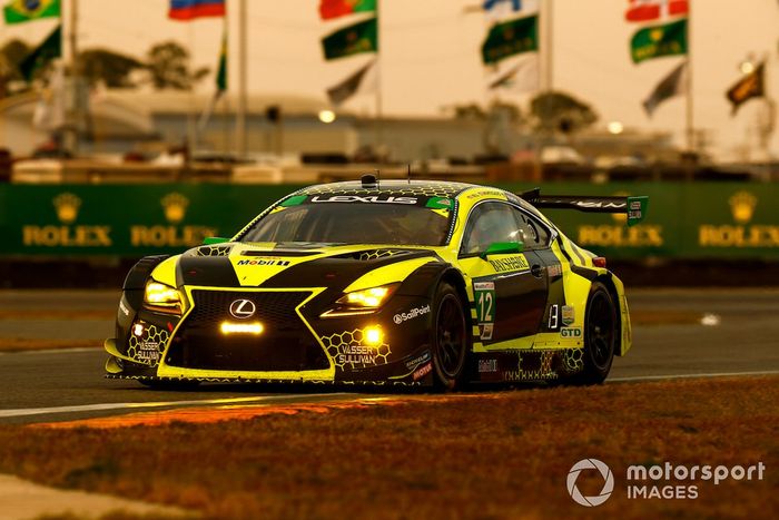 #12 VasserSullivan Lexus RC F GT3, GTD: Frankie Montecalvo, Robert Megennis, Townsend Bell, Zach Veach