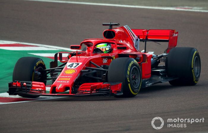 Mick Schumacher, Ferrari SF71H