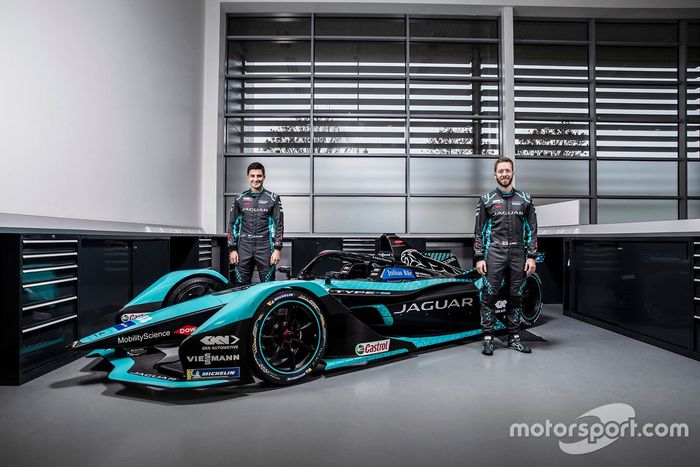 Mitch Evans y Sam Bird, Jaguar Racing, Jaguar I-Type 5