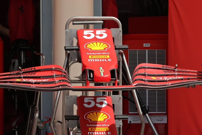 El morro del Ferrari SF21