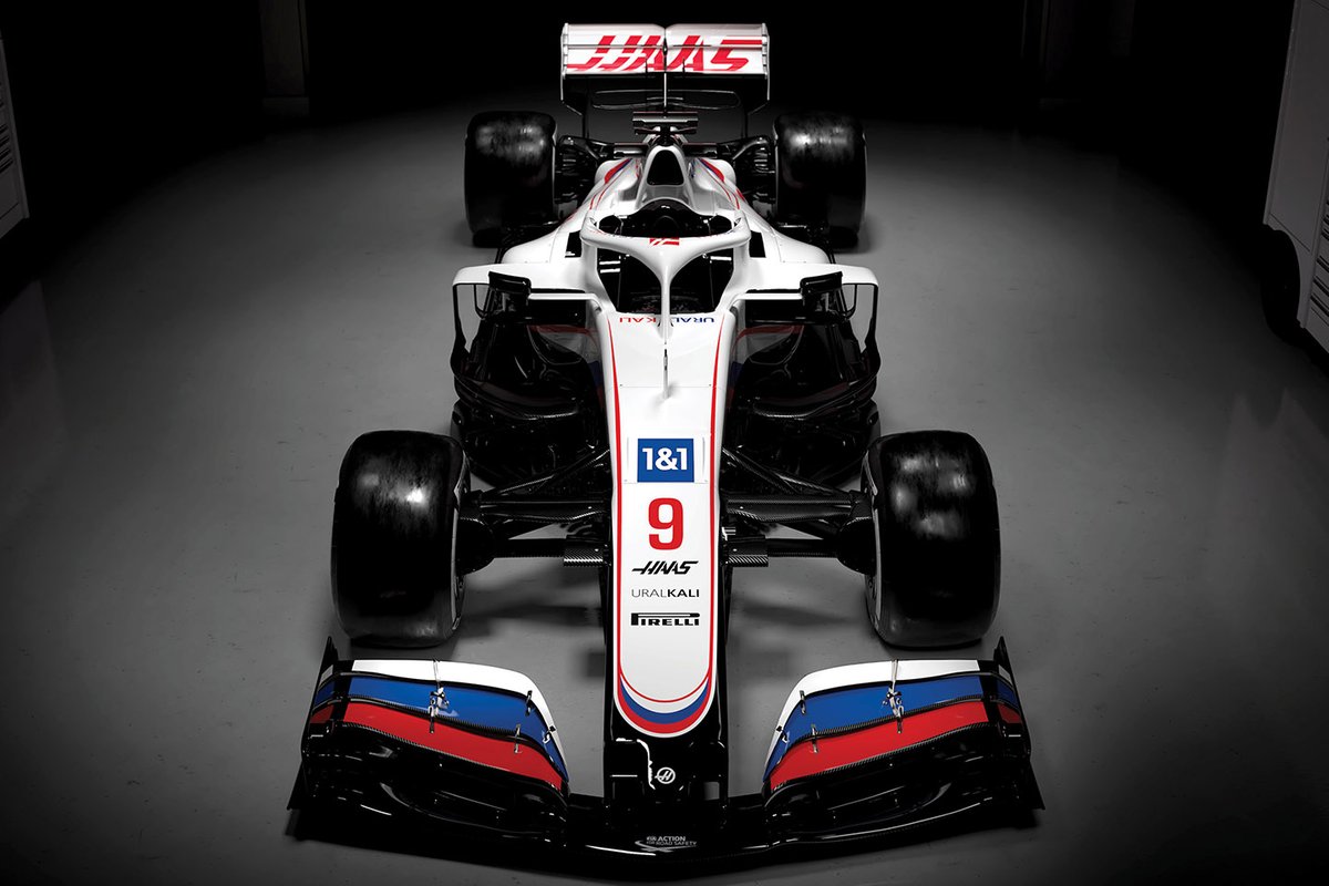 Haas reveals livery for VF-21 car ahead of new F1 season