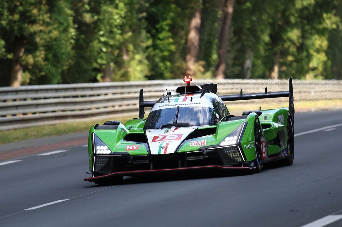 #19 Lamborghini Iron Lynx Lamborghini SC63 de Romain Grosjean, Andrea Caldarelli, Matteo Cairoli