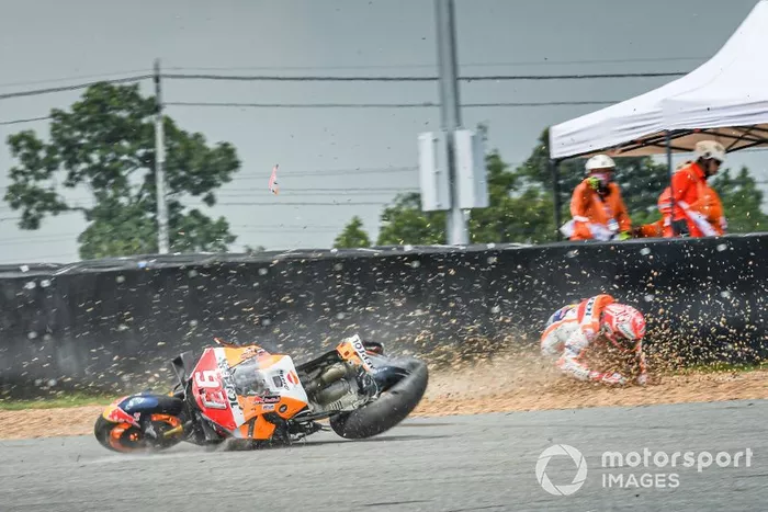 Caída de Marc Marquez, Repsol Honda Team