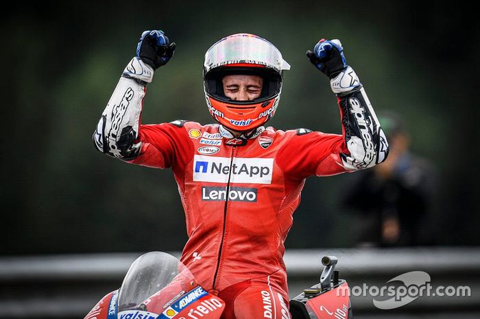 El ganador: Andrea Dovizioso, Ducati Team