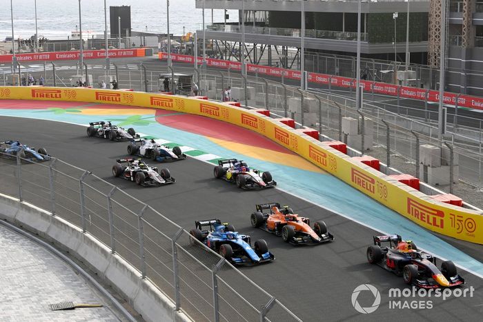 Jehan Daruvala, Prema Racing, Marino Sato, Virtuosi Racing, Clement Novalak, MP Motorsport, Enzo Fittipaldi, Charouz Racing System 