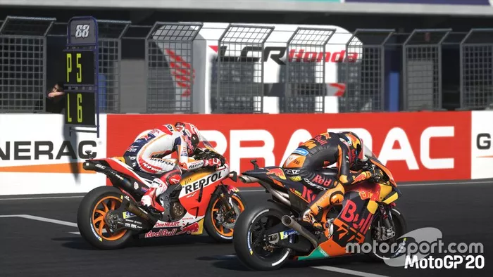 Captura de pantalla MotoGP20