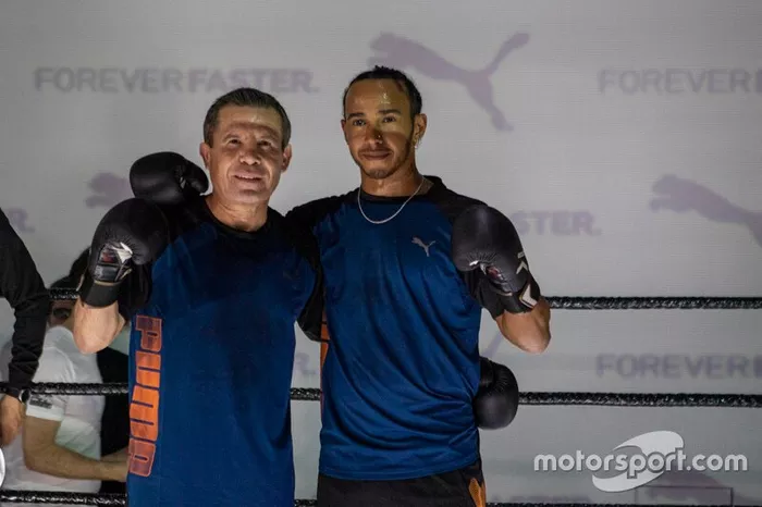 Lewis Hamilton, Mercedes y Julio César Chávez, excampeón mundial de boxeo