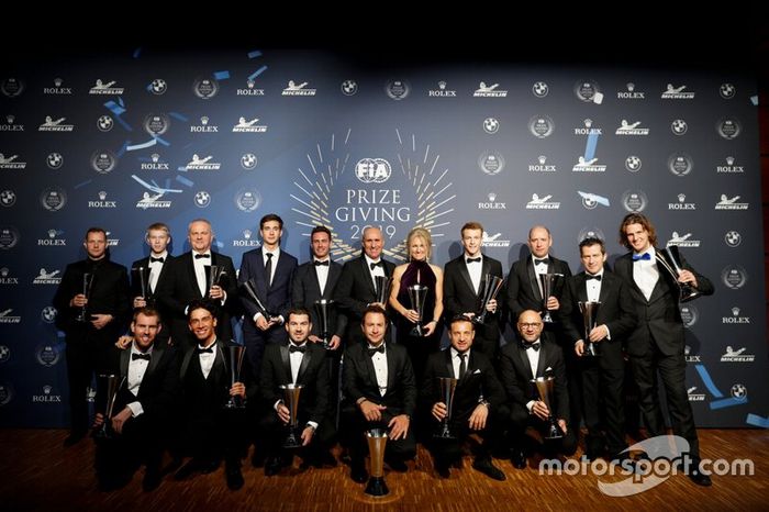 Ganadores en la Gala de la FIA