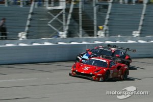 #62 Risi Competizione Ferrari 488 GTE: James Calado, Alessandro Pier Guidi, Daniel Serra, Davide Rigon, #24 BMW Team RLL BMW M8 GTE: Jesse Krohn, John Edwards, Augusto Farfus, Chaz Mostert