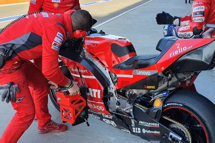 Moto de Ducati Team 