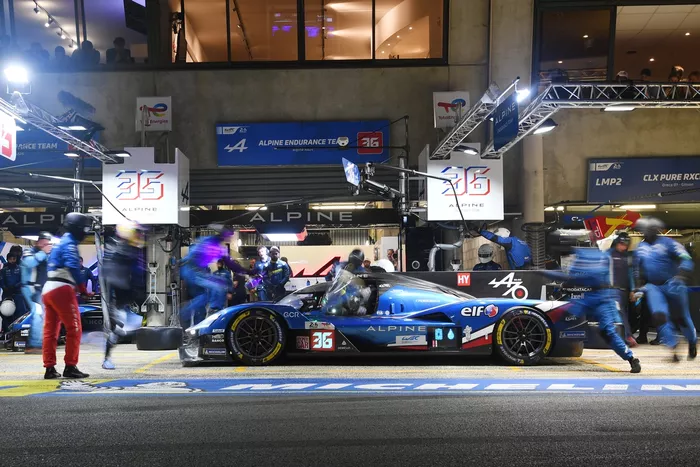 #36 Alpine Endurance Team Alpine A424: Mick Schumacher, Frederic Makowiecki, Jules Gounon