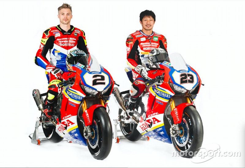 Leon Camier, Honda and Ryuichi Kiyonari, Honda