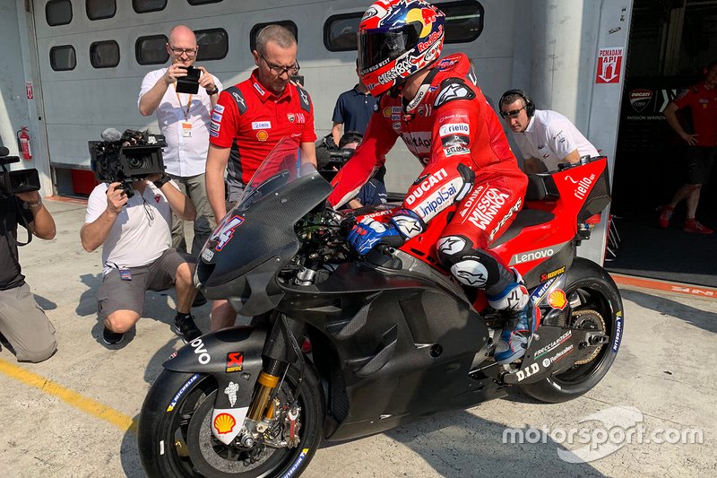Andrea Dovizioso, Ducati Team carenado