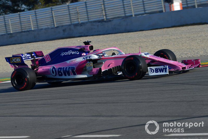 14º Lance Stroll, Racing Point F1 Team RP19, 1:17.556 (neumáticos C5, día 7)