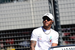 Lewis Hamilton, Mercedes-AMG F1 lors de la parade des pilotes