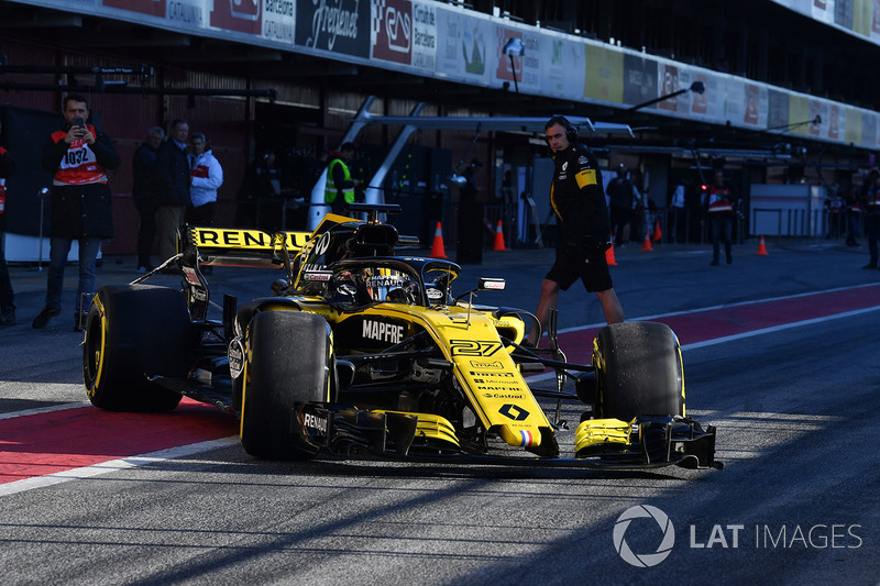 Nico Hulkenberg, Renault Sport F1 Team RS18