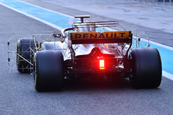 Carlos Sainz Jr., Renault Sport F1 Team RS17, con sensores aerodinámicos