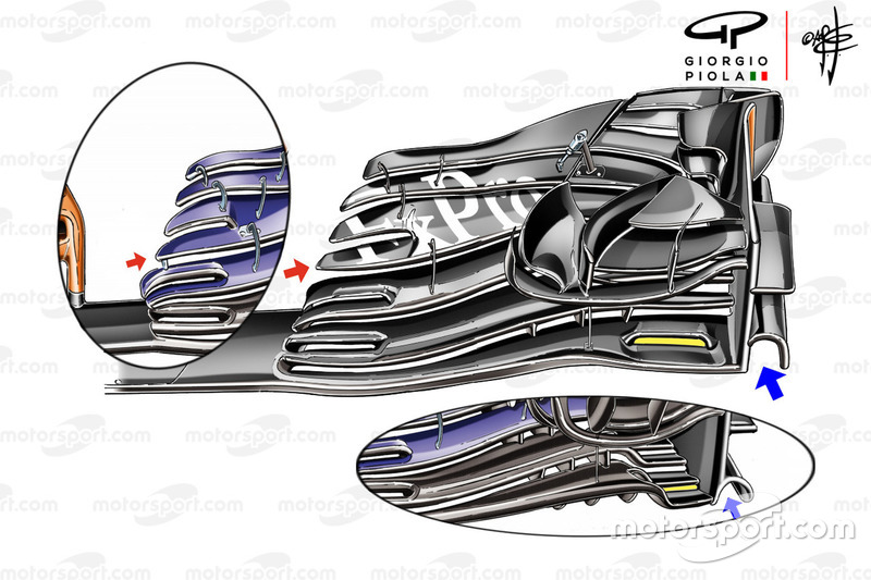 Переднє антикрило McLaren MCL33, Гран Прі Австрії