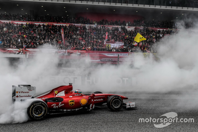 F1 Ferrari show