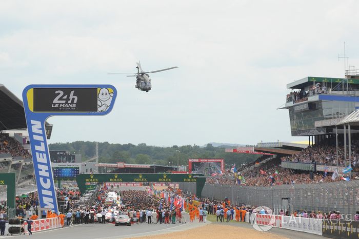 Parrilla de salida de Le Mans 2018