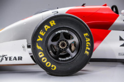 El McLaren-Cosworth Ford MP4/8A de Ayrton Senna
