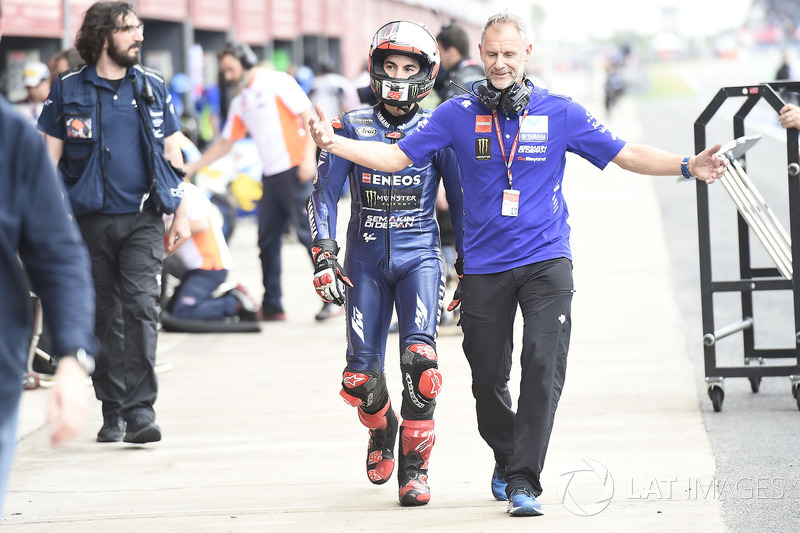 Maverick Viñales, Yamaha Factory Racing, Zeelenberg re start fiasco