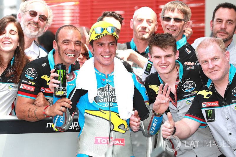 Il terzo classificato Joan Mir, Marc VDS Moto2