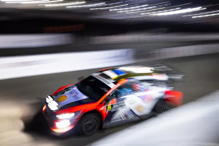 Ott Tanak, Martin Jarveoja, Hyundai World Rally Team Hyundai i20 N Rally1