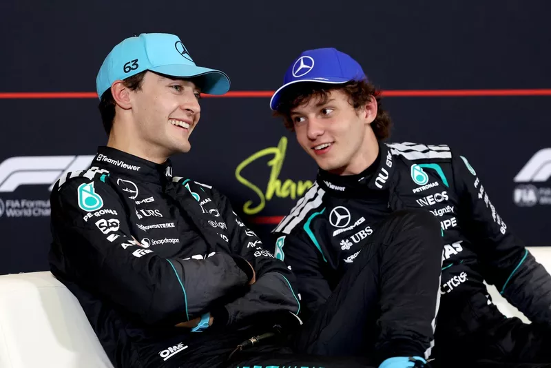 George Russell, Mercedes, Andrea Kimi Antonelli, Mercedes