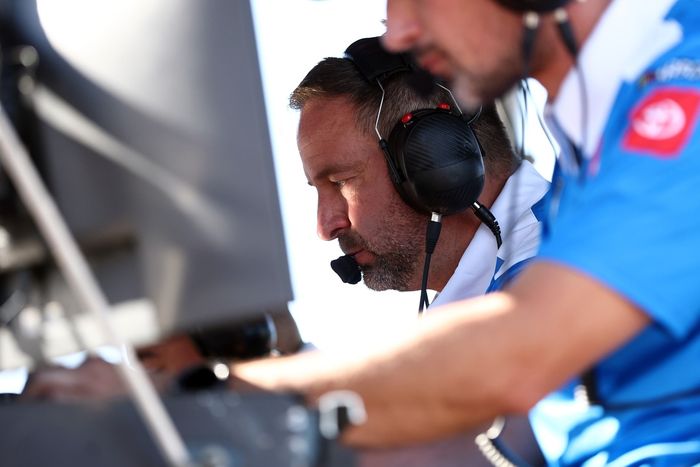 Crew chief Chris Gayle, Joe Gibbs Racing Toyota