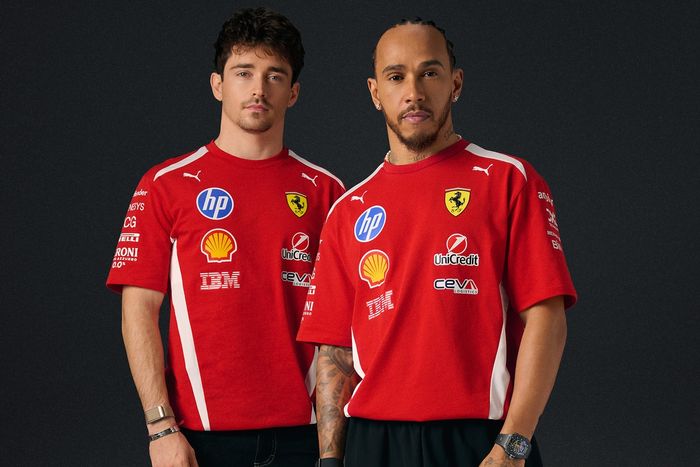 Lewis Hamilton e Charles Leclerc, Ferrari